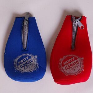 MOTT'S CLAMATO CAESAR BOTTLE COZY Zip Up PAIR